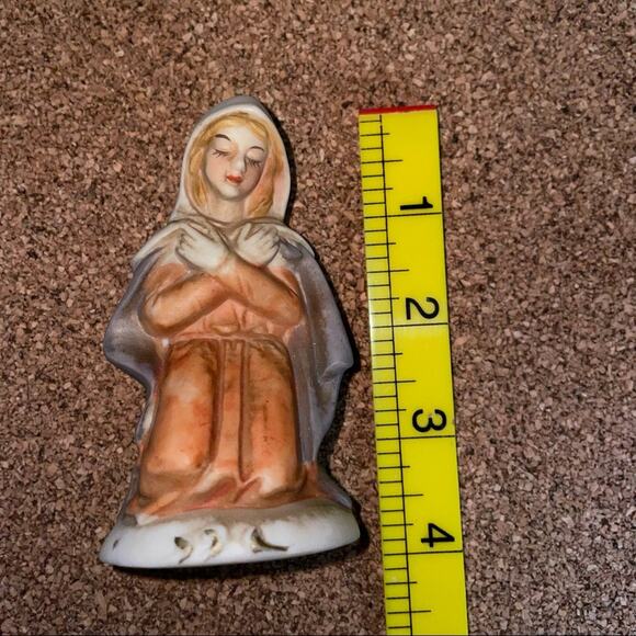 Vintage Nativity Set OCI Omnibus 3 piece Mary Joseph and baby Jesus Christmas - Picture 7 of 10